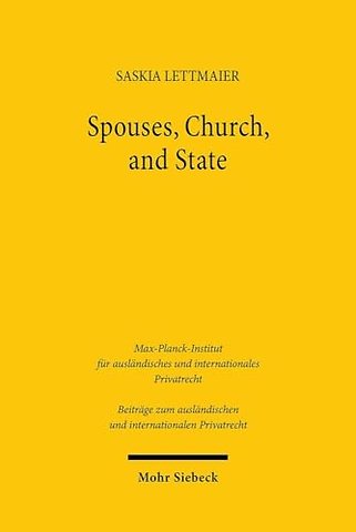 Spouses, Church, and State