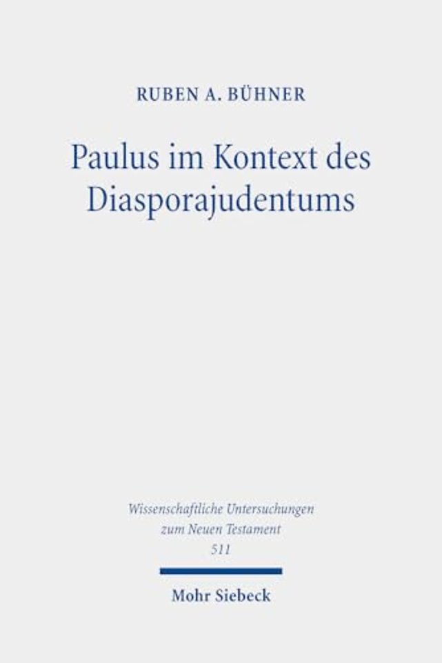 Paulus im Kontext des Diasporajudentums