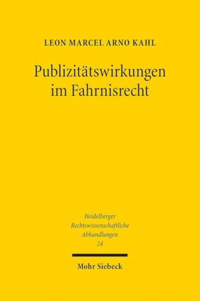 Publizitatswirkungen im Fahrnisrecht