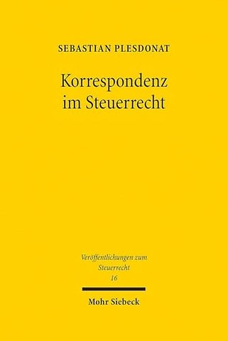 Korrespondenz im Steuerrecht