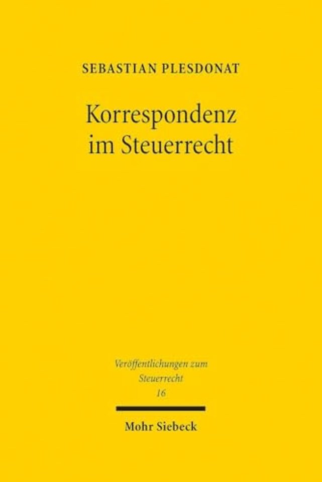 Korrespondenz im Steuerrecht
