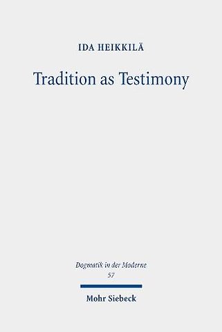Tradition as Testimony