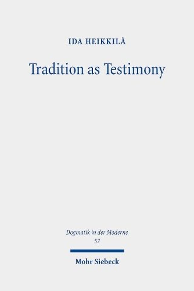 Tradition as Testimony