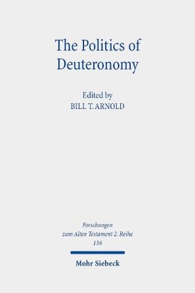 The Politics of Deuteronomy