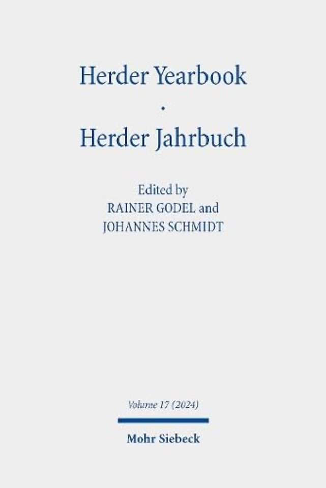 Herder Yearbook / Herder Jahrbuch