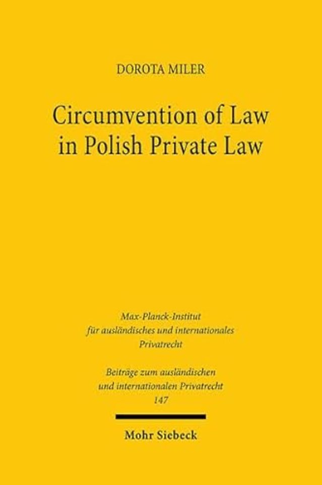 Circumvention of Law in Polish Private Law