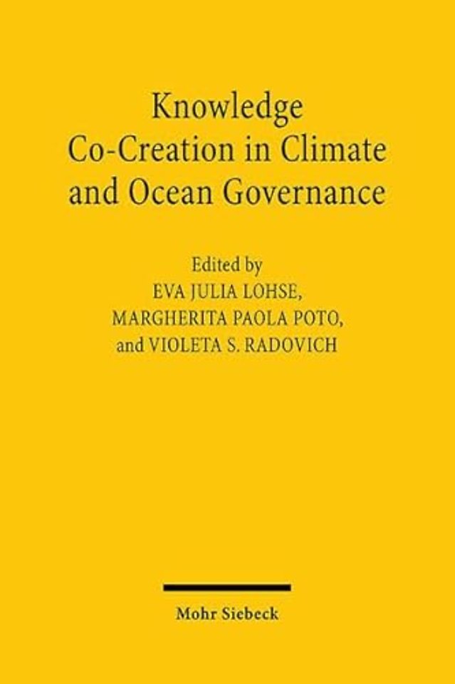 Knowledge Co-Creation in Climate and Marine Governance