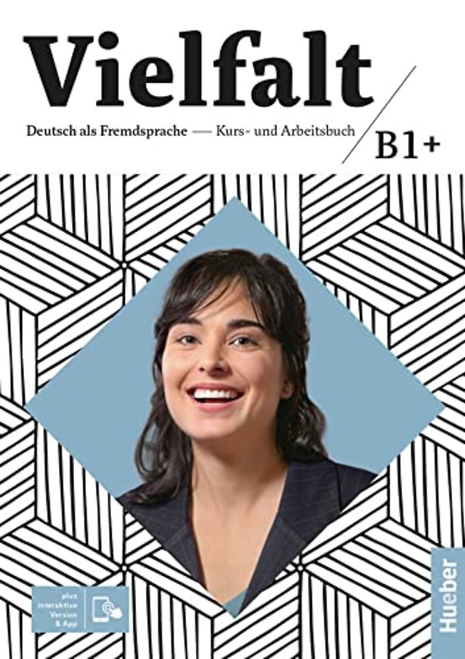 Vielfalt B1+ Kurs- und Arbeitsbuch plus interaktive Version.