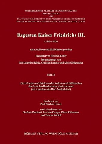 Regesten Kaiser Friedrichs III. (1440-1493)