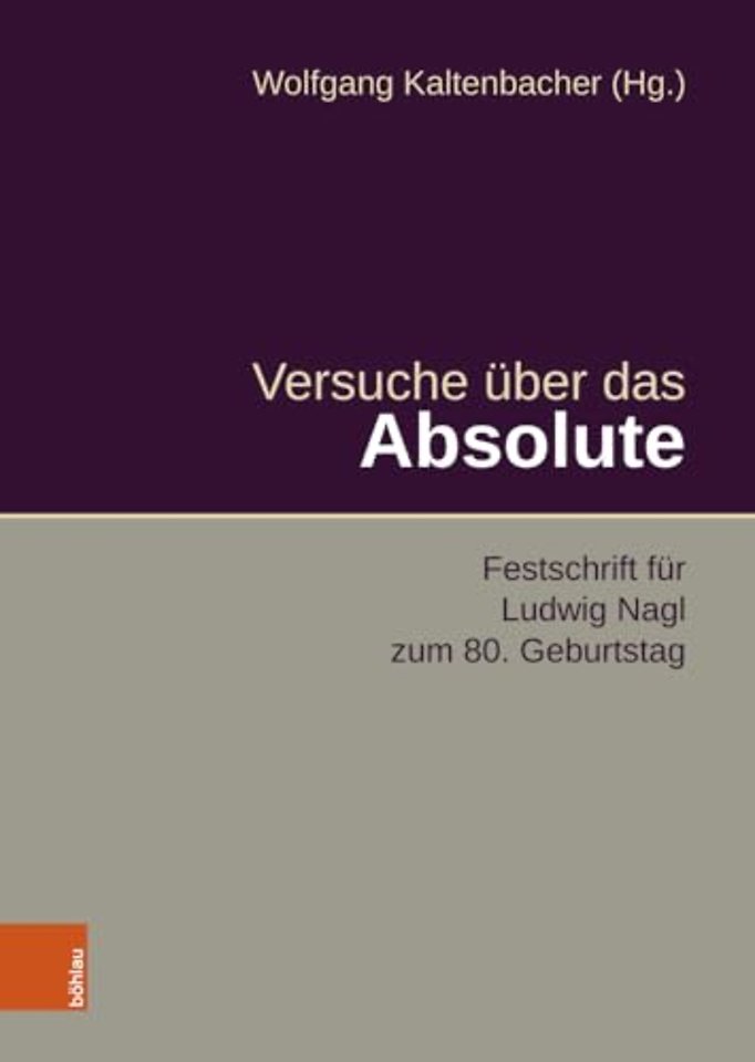 Versuche uber das Absolute