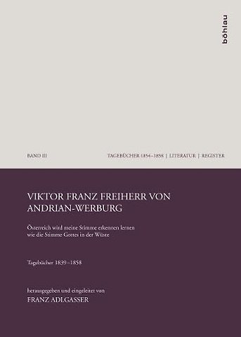 Viktor Franz Freiherr von Andrian-Werburg