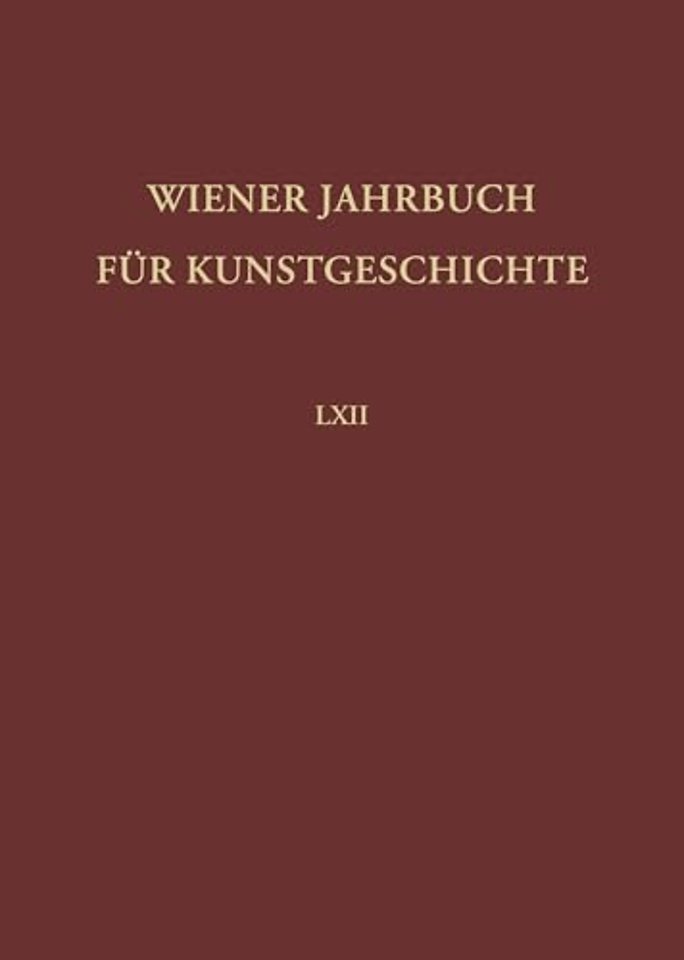 Wiener Jahrbuch fur Kunstgeschichte LXII