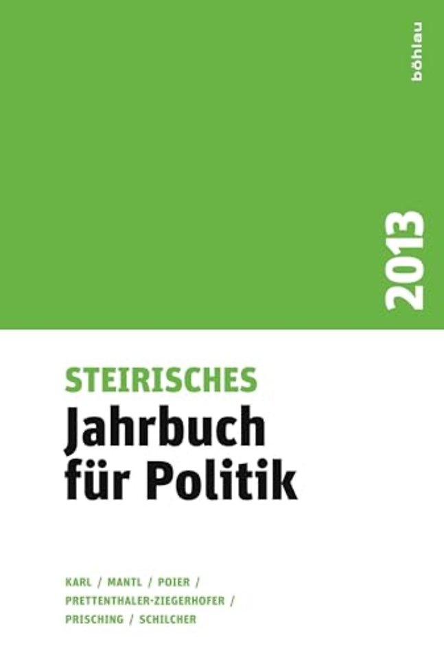 Steirisches Jahrbuch fur Politik