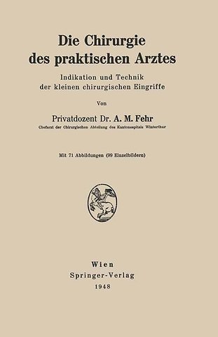 Die Chirurgie des praktischen Arztes