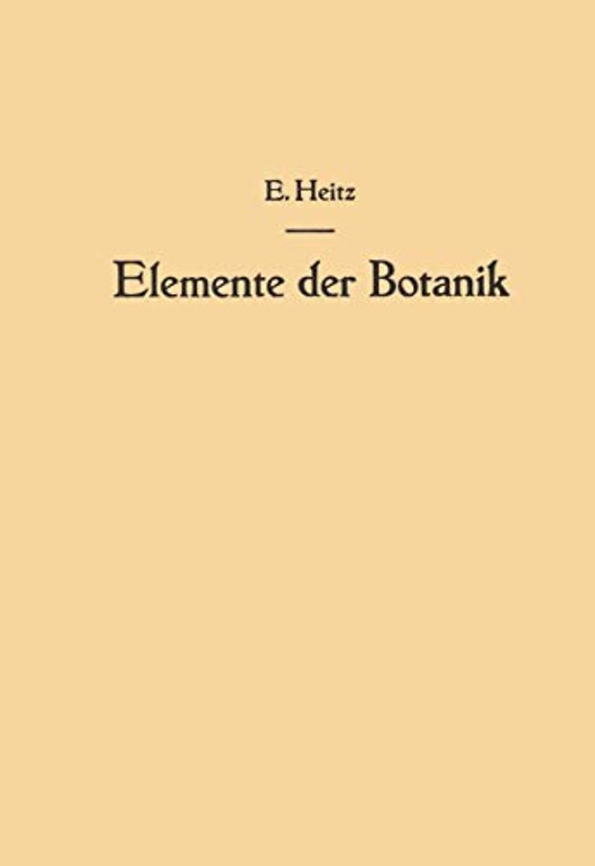 Elemente der Botanik