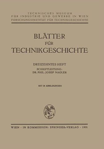 Blätter für Technikgeschichte