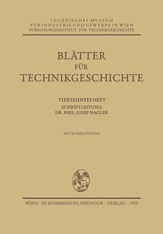 Blätter für Technikgeschichte