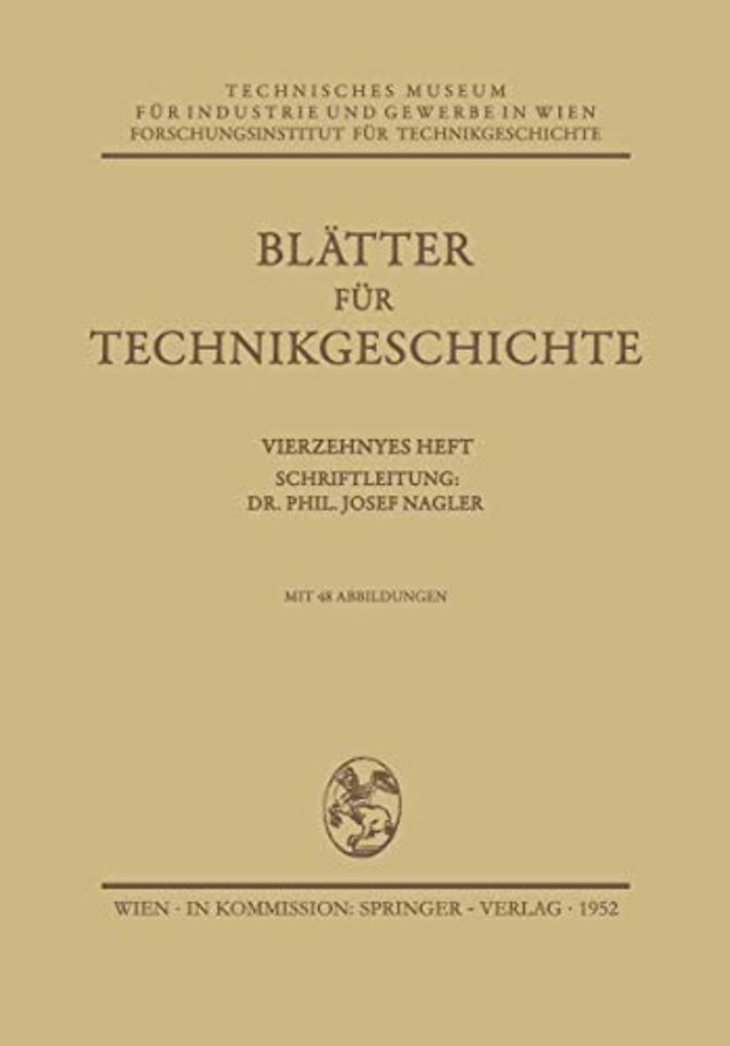 Blätter für Technikgeschichte