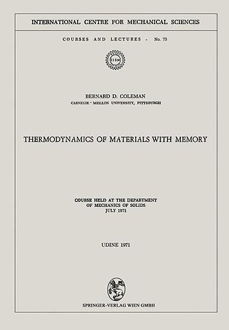 Thermodynamics of Materials with Memory