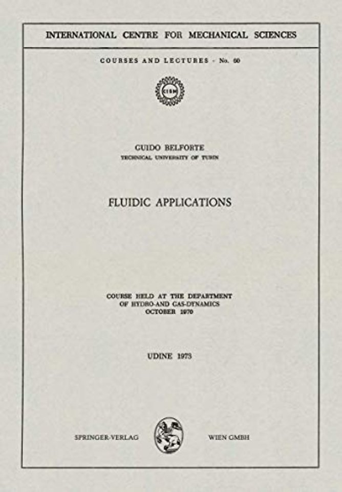 Fluidic Applications