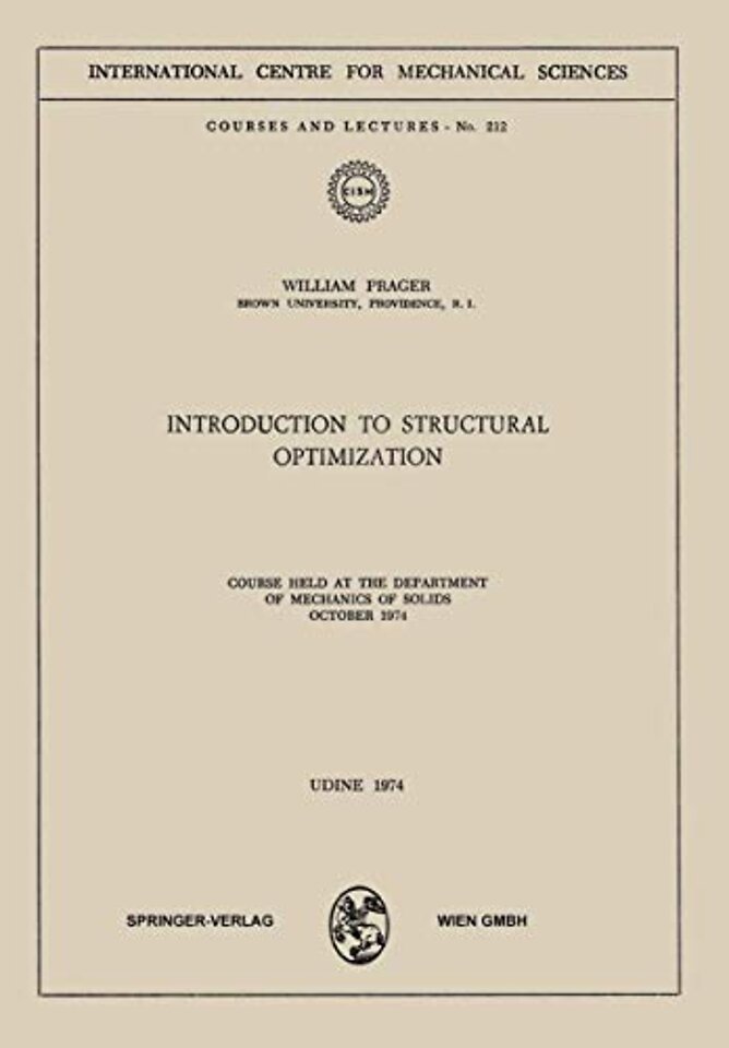 Introduction to Structural Optimization
