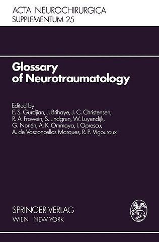 Glossary of Neurotraumatology