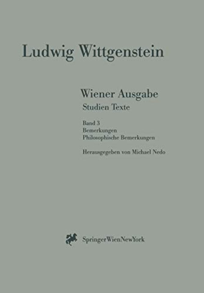 Wiener Ausgabe Studien Texte