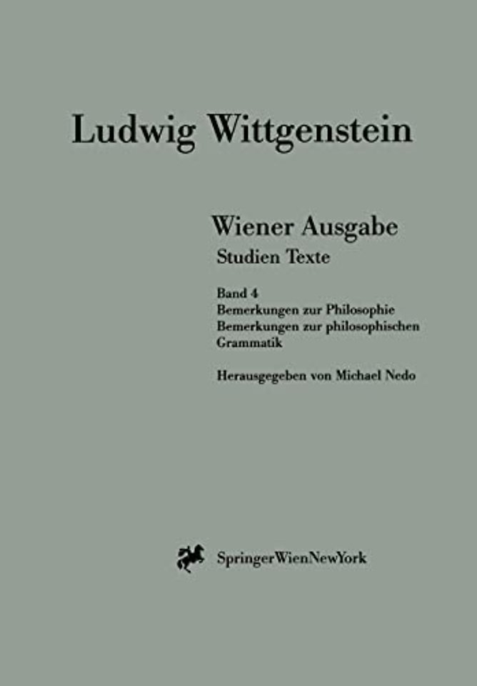 Wiener Ausgabe Studien Texte