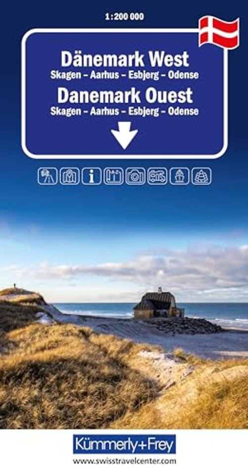 Denmark West Road Map 1:200,000 scale