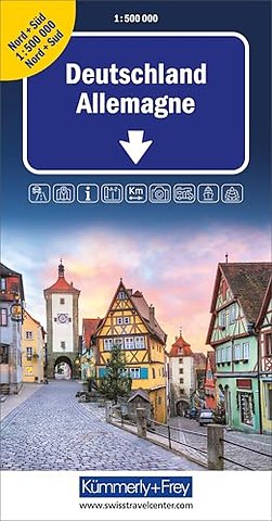 Germany North & South Map