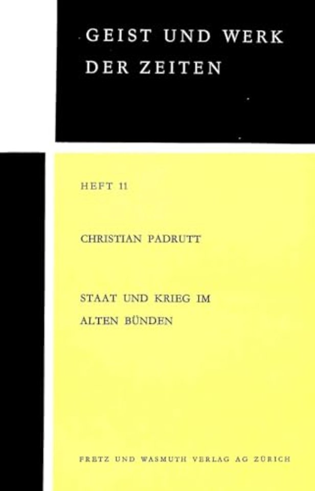 Staat und Krieg im alten Buenden