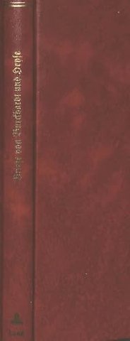 Der Briefwechsel von Jakob Burckhardt und Paul Heyse