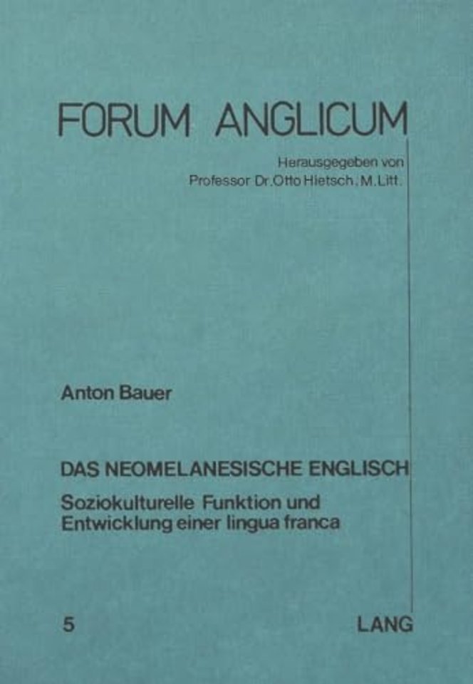 Das neomelanesische Englisch