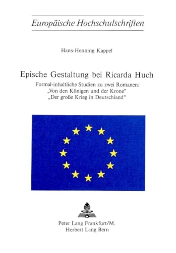 Epische Gestaltung bei Ricarda Huch