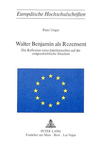 Walter Benjamin als Rezensent