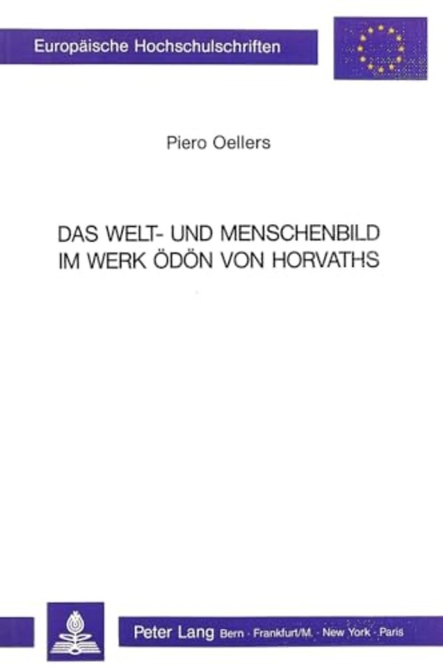 Das Welt- und Menschenbild im Werk Oedoen von Horvaths