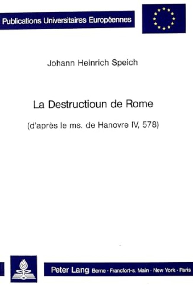 La Destructioun de Rome