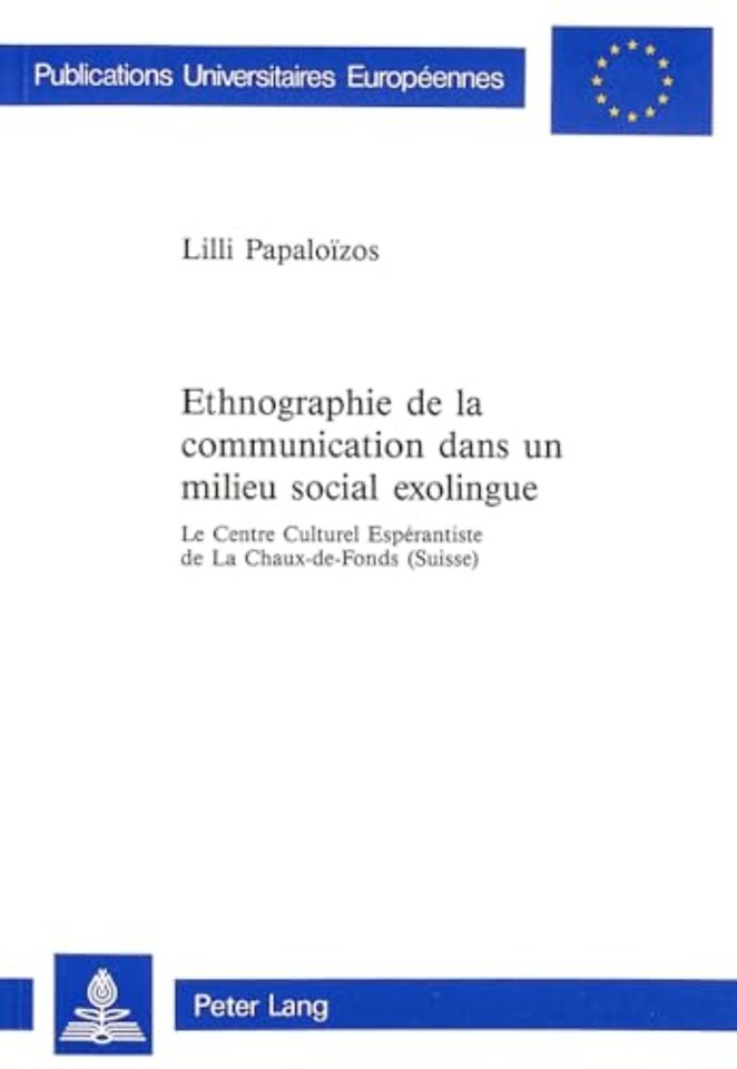 Ethnographie de la communication dans un milieu social exolingue
