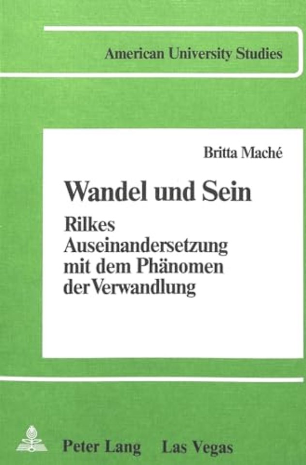 Wandel und Sein