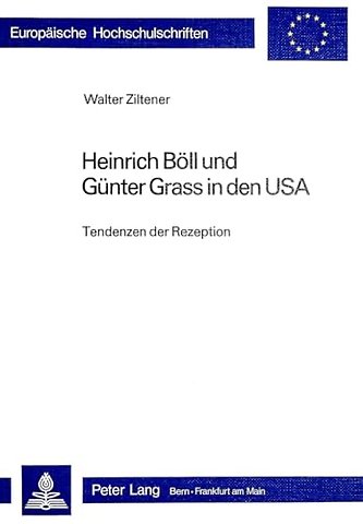 Heinrich Boell und Guenter Grass in den USA
