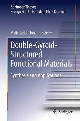 Double-Gyroid-Structured Functional Materials