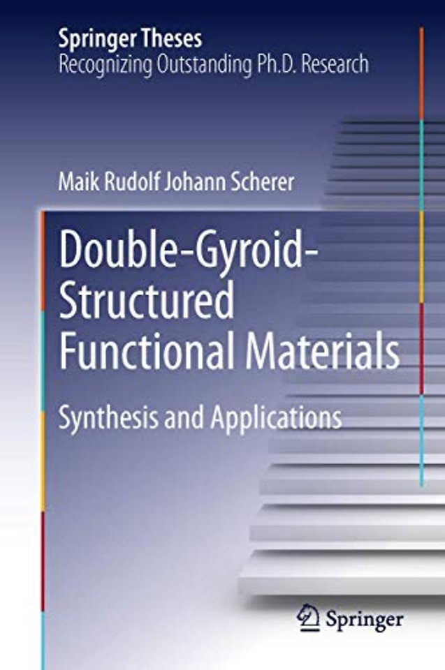 Double-Gyroid-Structured Functional Materials