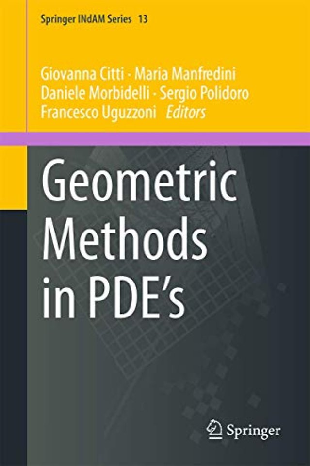 Geometric Methods in PDE’s