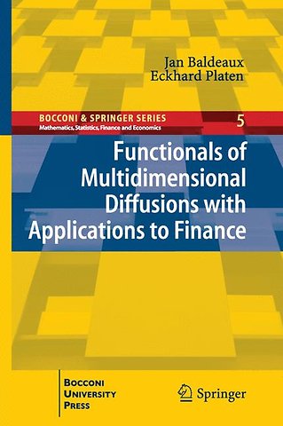 Functionals of Multidimensional Diffusions with Applications to Finance