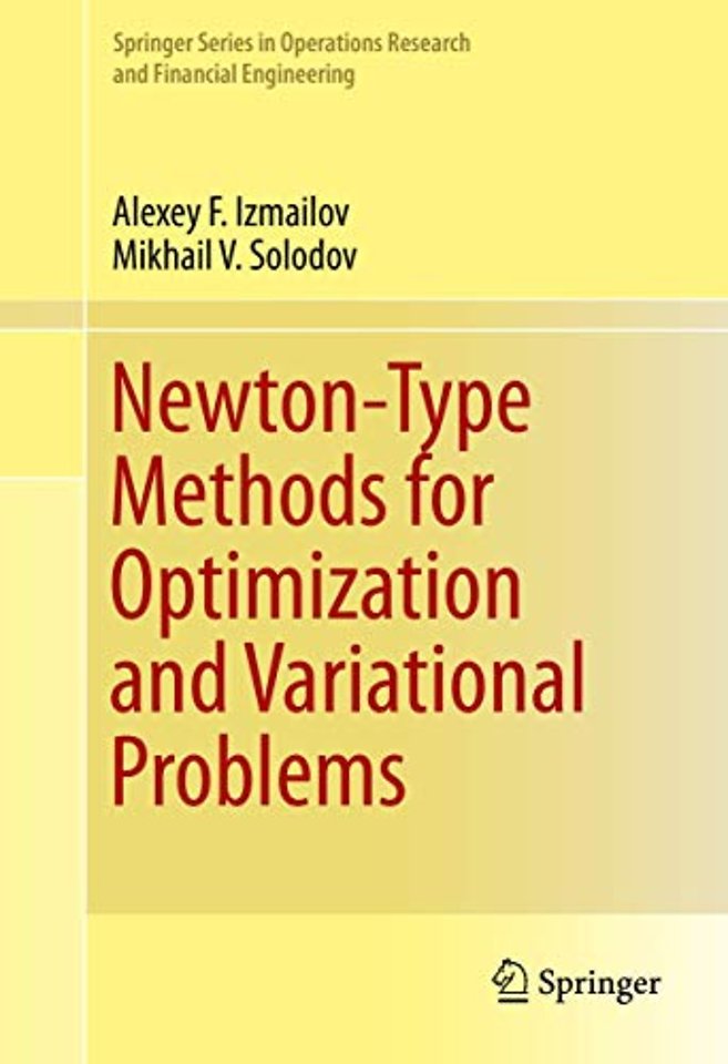 Newton-Type Methods for Optimization and Variational Problems