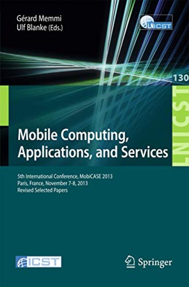 Mobile Computing, Applications, and Services