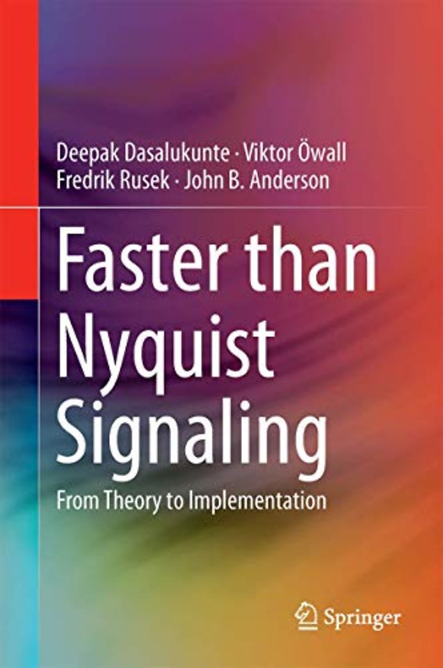 Faster than Nyquist Signaling
