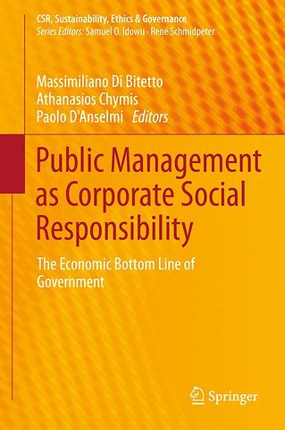 Public Management as Corporate Social Responsibility