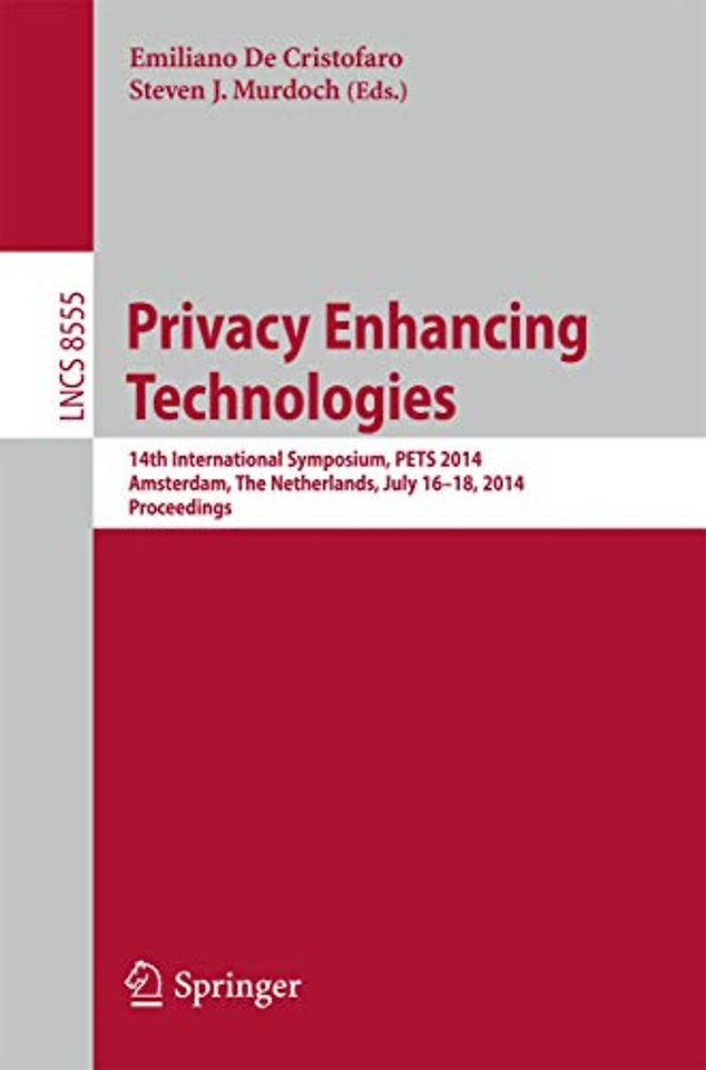 Privacy Enhancing Technologies