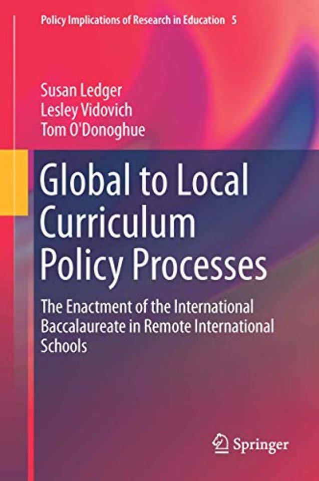 Global to Local Curriculum Policy Processes